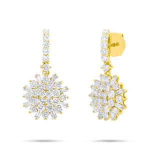 2.29CT DIAMOND EARRING