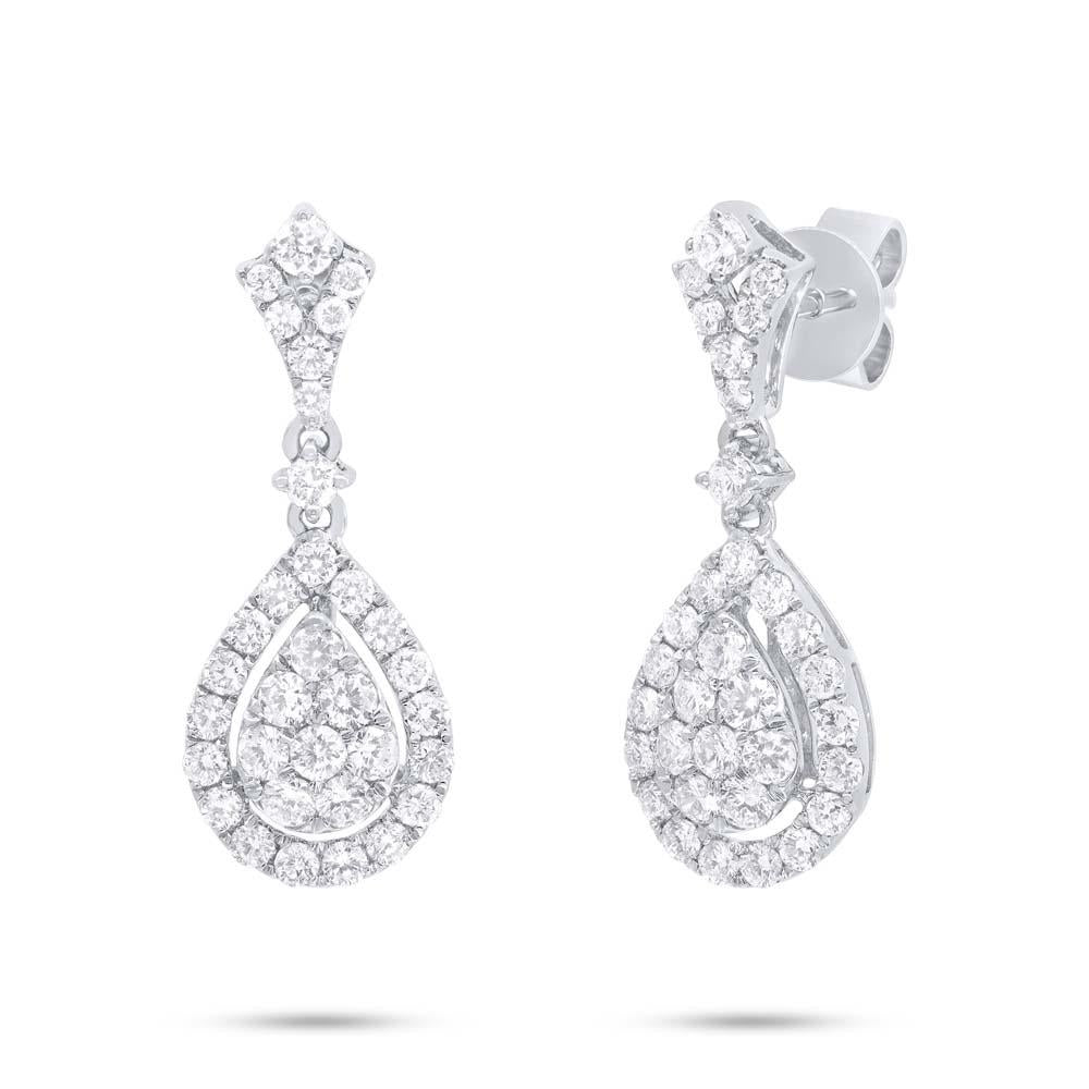 1.36CT DIAMOND EARRING