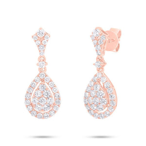 1.36CT DIAMOND EARRING