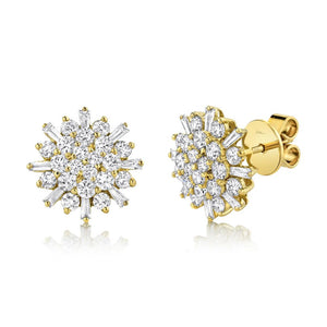 1.87CT DIAMOND STUD EARRING