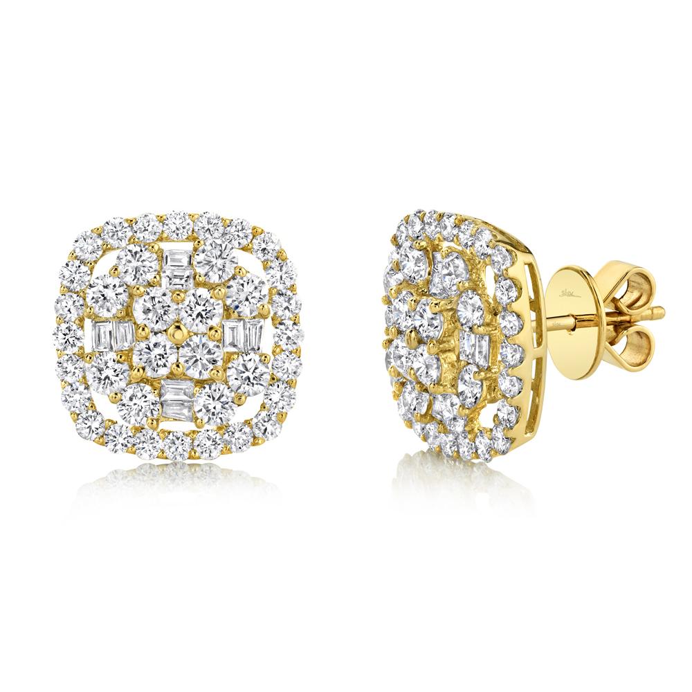 1.95CT DIAMOND STUD EARRING