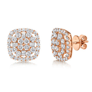 1.95CT DIAMOND STUD EARRING