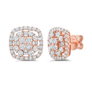 1.95CT DIAMOND STUD EARRING