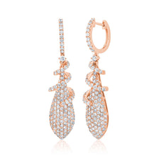 Load image into Gallery viewer, 2.71CT DIAMOND PAVE EARRING
