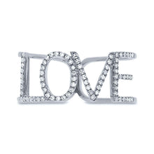 Load image into Gallery viewer, 0.20CT DIAMOND &quot;LOVE&quot; RING
