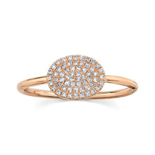 Load image into Gallery viewer, 0.17CT DIAMOND PAVE RING
