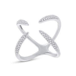 0.40CT DIAMOND CLAW RING