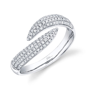 0.43CT DIAMOND PAVE RING