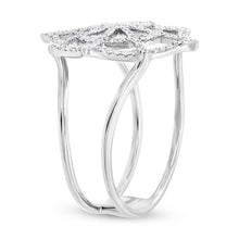 Load image into Gallery viewer, 0.32CT DIAMOND SPIDER WEB RING
