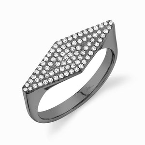 0.25CT DIAMOND PAVE RING