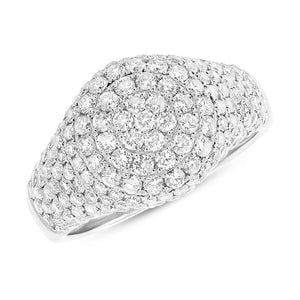 1.81CT DIAMOND PAVE RING