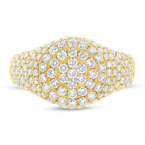 1.81CT DIAMOND PAVE RING