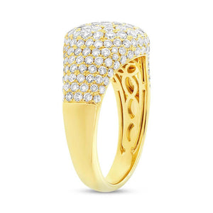 1.81CT DIAMOND PAVE RING