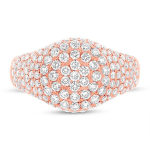 1.81CT DIAMOND PAVE RING