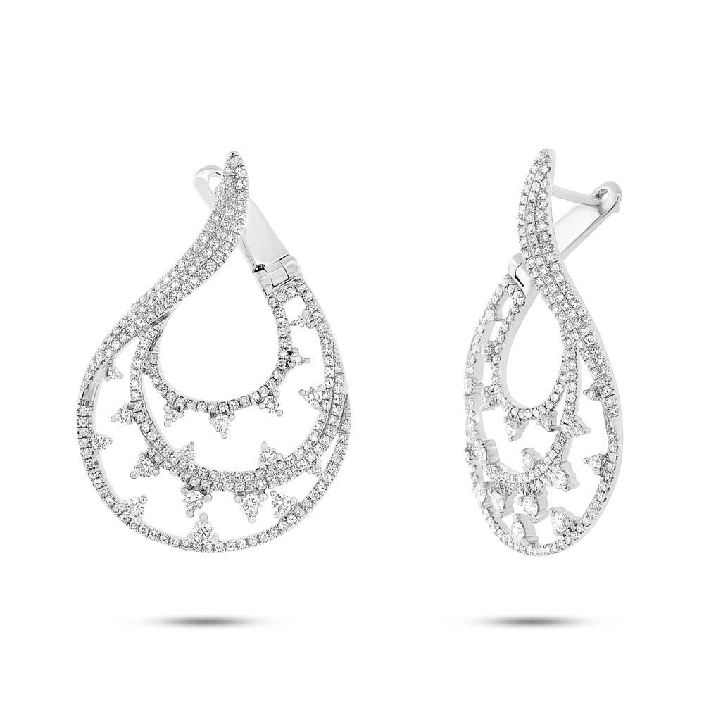 1.54CT DIAMOND EARRING