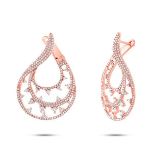 1.54CT DIAMOND EARRING