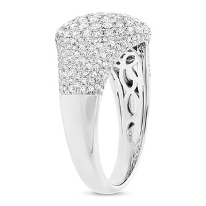 1.29CT DIAMOND PAVE RING