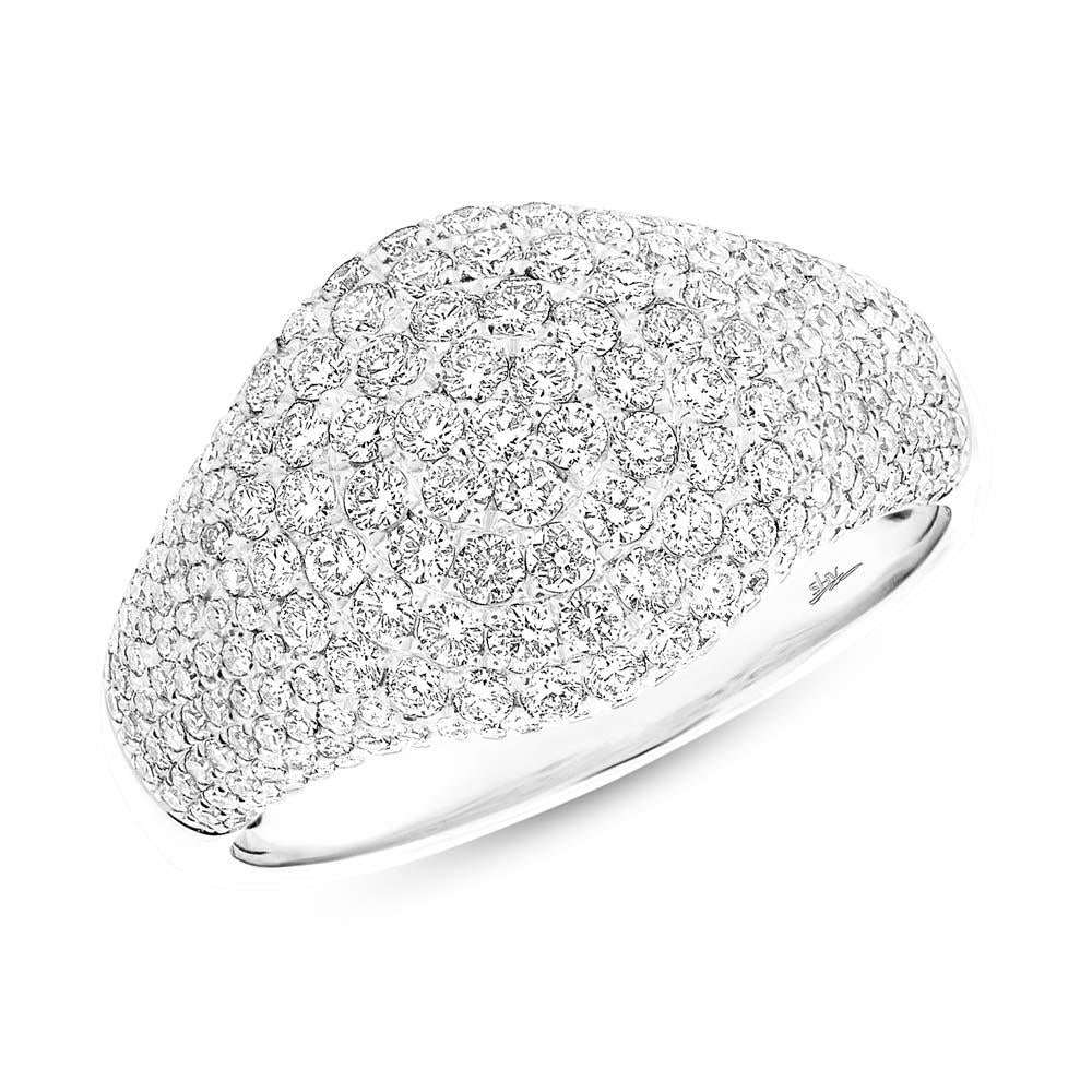 1.29CT DIAMOND PAVE RING