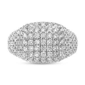 1.74CT DIAMOND PAVE RING