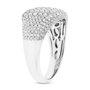 1.74CT DIAMOND PAVE RING