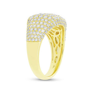 1.74CT DIAMOND PAVE RING