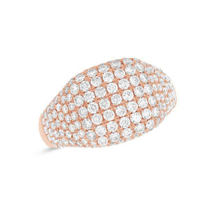 1.74CT DIAMOND PAVE RING