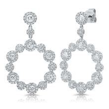 Load image into Gallery viewer, 2.07CT DIAMOND EARRING
