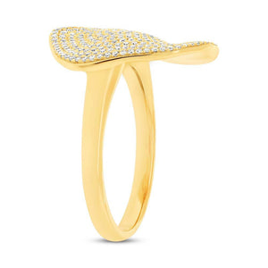 0.57CT DIAMOND PAVE RING