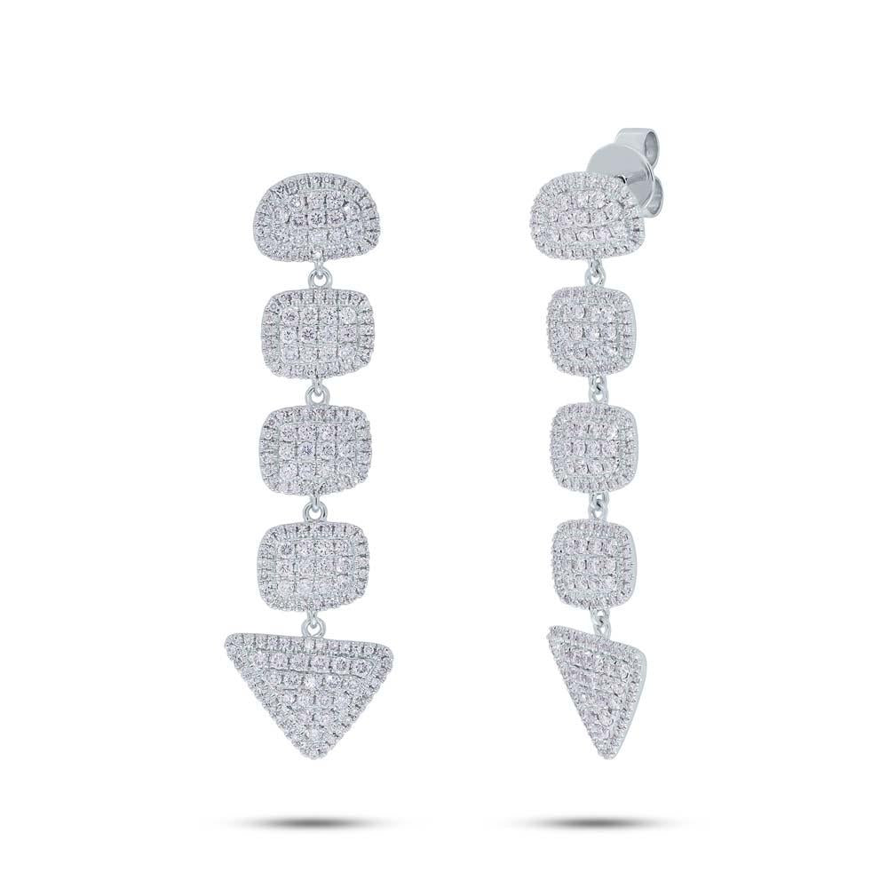 2.07CT DIAMOND EARRING