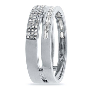 0.54CT DIAMOND BAGUETTE RING