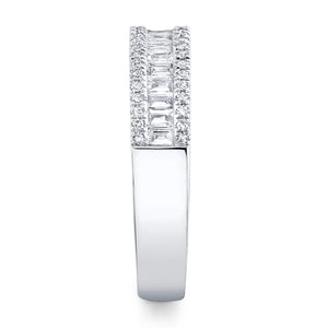 0.55CT DIAMOND BAGUETTE BAND