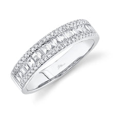 Load image into Gallery viewer, 0.55CT DIAMOND BAGUETTE BAND
