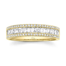 Load image into Gallery viewer, 0.55CT DIAMOND BAGUETTE BAND
