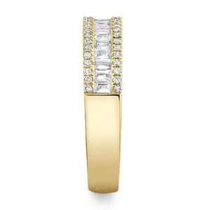 0.55CT DIAMOND BAGUETTE BAND