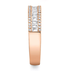 0.55CT DIAMOND BAGUETTE BAND