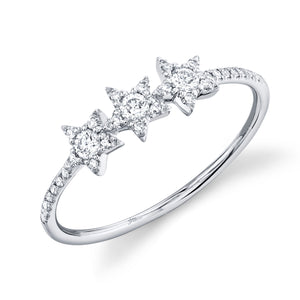 0.20CT DIAMOND STAR RING