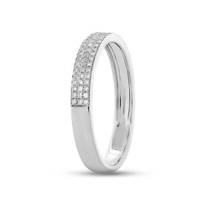 0.21CT DIAMOND PAVE BAND