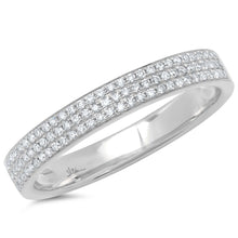 Load image into Gallery viewer, 0.21CT DIAMOND PAVE BAND
