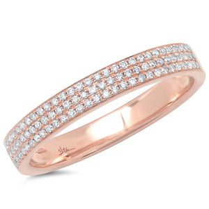 0.21CT DIAMOND PAVE BAND