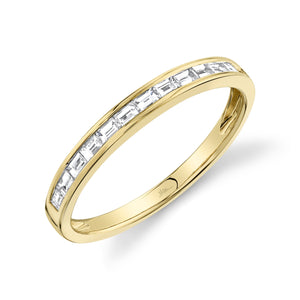 0.30CT DIAMOND BAGUETTE BAND