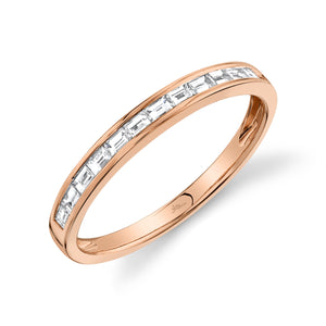 0.30CT DIAMOND BAGUETTE BAND