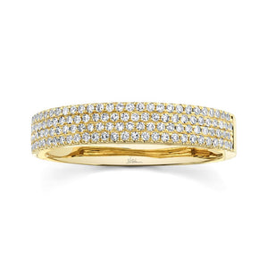 0.29CT DIAMOND PAVE BAND