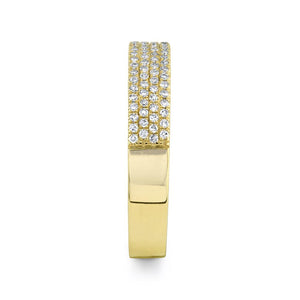 0.29CT DIAMOND PAVE BAND