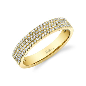 0.29CT DIAMOND PAVE BAND