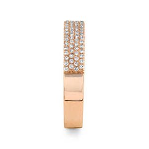 0.29CT DIAMOND PAVE BAND