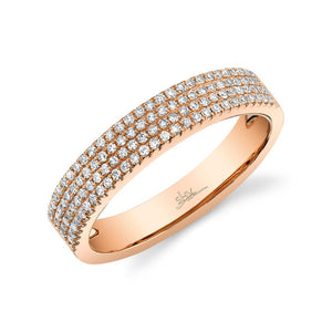 0.29CT DIAMOND PAVE BAND