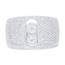 Load image into Gallery viewer, 0.93CT DIAMOND PAVE SLIDER RING
