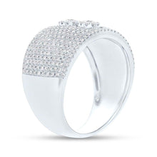 Load image into Gallery viewer, 0.93CT DIAMOND PAVE SLIDER RING
