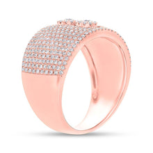 Load image into Gallery viewer, 0.93CT DIAMOND PAVE SLIDER RING
