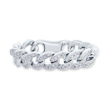 Load image into Gallery viewer, 0.20CT DIAMOND LINK RING
